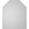 Ekena Millwork Octagonal Top Surface Mount PVC Gable Vent w/ 2"W x 2"P Brickmould Sill Frame, 32"W x 38"H GVPOT32X3803SN - alternate 5